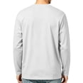 thumbnail image 6 of Mens Casual Long Sleeve Shirts Pocket Loose Fall Winter, 6 of 8