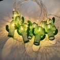 thumbnail image 5 of 1pc Iron Cactus String Lights - LED Indoor Decorative Fairy Lights for Holiday Atmosphere, 5 of 5
