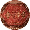 thumbnail image 1 of Ahgly Company Indoor Round Persian Orange Traditional Area Rugs, 3' Round, 1 of 1