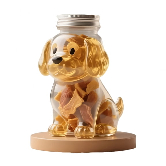 ACDANC 2026 New Airtight Pet Treat Canister – Food-Safe Storage Container for Dog & Cat Snacks, Keeps Treats Fresh & Crunchy, Stylish Home Decor with Large Capacity Dog Treat Container