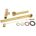 thumbnail image 4 of Fine Fixtures Bathtub Shower Drain - 20 Gauge Brass Tubing, Trip Lever Overflow Assembly Tub Drain Kit - Antique Bronze, 4 of 4