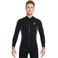 thumbnail image 6 of 3MM Neoprene Split Men Jackets Wetsuit Swim Snorkeling Surf Diving Suit, 6 of 12