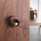 thumbnail image 5 of Timbre de madera para puerta, decoración colgante, timbre de madera para comerciantes Marrón oscuro, 5 of 9