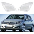 thumbnail image 3 of Car Transparent Housing Front Headlights Lens Shell Cover Glass Lampcover Lampshade Compatible For OPEL ASTRA H 2004 2005 2006 2007-2009(Left), 3 of 5