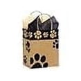 thumbnail image 2 of Shopping Gift Bag 25 Count - Paw Print Kraft - Cub, 2 of 2