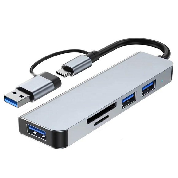 5in1 Expander Dock Station Laptop USB 3.0 PD Charging USB Type-C HUB C G2T4