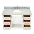 thumbnail image 7 of Ariel S049SCW2OVOGRY Magnolia 48" Free Standing Single Basin Vanity Set - Grey, 7 of 7