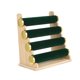 thumbnail image 1 of Soporte para brazaletes, expositor de brazaletes, diadema, base de madera de varias capas Cuatro Capas Verde, 1 of 9