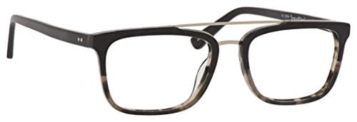 Ernest Hemingway Blue Light Filter& A/R Lenses H4825 Reading Glasses Black/Amber 54 mm