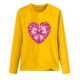 thumbnail image 5 of TaTaai Casual Comfy Women's Valentine Heart Print Long-Sleeve Blouse, Valentine's Day Daily Party Top, Round-Neck Multi-Season Tee Gift, 5 of 5