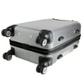 thumbnail image 4 of Silver Montreal Canadiens 20" 8-Wheel Hardcase Spinner Carry-On, 4 of 5