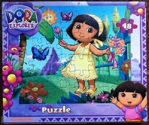 Puzzle Dora the Explorer 16 Pcs 11-1/2" X 8-1/2" New 