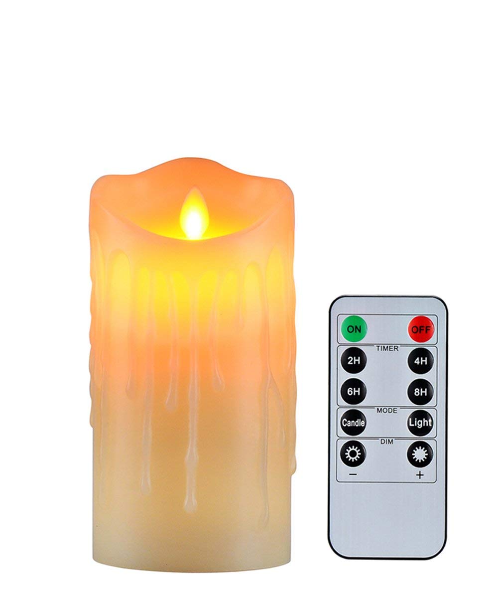 Flameless Candles With 10 Key Remote