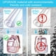 thumbnail image 4 of Mochila AGSDON - Mochila transparente para mujer, color rosa, 4 of 8