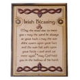 thumbnail image 2 of Royal Tara Irish Blessing Wooden Wall Plaque 8.3in x 6in Beige Color - Gift from Ireland, 2 of 2
