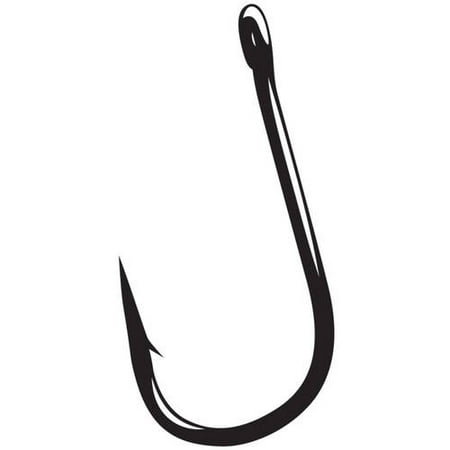 - Gamakatsu 6pk Siwash Open-Eye Hook, Nickel