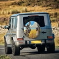 thumbnail image 4 of Daiia Funny Countryside Donkey Tire Covers , Travel Trailer Camper Truck SUV Motorhome Waterproof Wheel Cover, Sun Rain Snow Protector-15 inch, 4 of 8