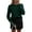 Dark Green, variant on PRETTYGARDEN Womens Sweaters Fall Fashion Casual Crewneck Pullover Button Long Sleeve Cute Knit Tops Winter Clothes