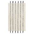thumbnail image 1 of INK+IVY Arbor 100 Percent Cotton Pile Tufted Bath Rug in Black/Neutral, 1 of 11