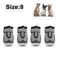 thumbnail image 2 of Zapatos transpirables para perros para pavimento caliente, botines para perros resistentes al calor con correas reflectantes, protectores de patas para cachorros al aire libre, 2 of 5