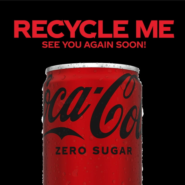 Save on Coca-Cola Zero Sugar Cola Soda Mini - 10 pk Order Online Delivery