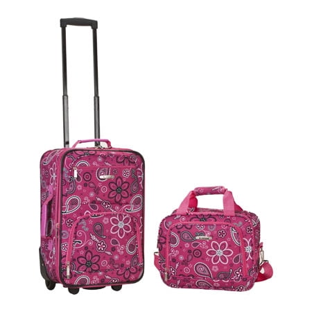 Rockland Luggage Rio 2-Piece Carry-On Luggage Set F102