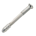 thumbnail image 3 of Mini Micro Aluminum Hand Drill With Keyless Chuck +10pc Twist Drill Bit Rotary, 3 of 8