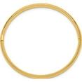 thumbnail image 2 of 10K Yellow Gold 3/16 Polished Hinged Baby Bangle (Width 5) (Length 6) - Jbsp, 2 of 5