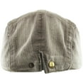 thumbnail image 4 of Solid Cotton Denim Gatsby Cap Mens Denim Hat Golf Driving Summer Cabbie Newsboy, 4 of 7
