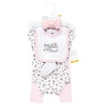 thumbnail image 2 of Hudson Baby Infant Girl Cotton Layette Set, Mini Primrose, 9-12 Months, 2 of 6