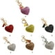 thumbnail image 3 of Llavero Elegante Qarigey con Colgante en Forma de Corazón Multicolor, 3 of 6