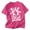 Hot Pink, variant on Suilloe Toddler Girls T Shirts Letter Anti Bullying Printed Round Neck Short Sleeve Tee Kids Girls Soft Loose Fashion Wearing Tees,3 -4 Years