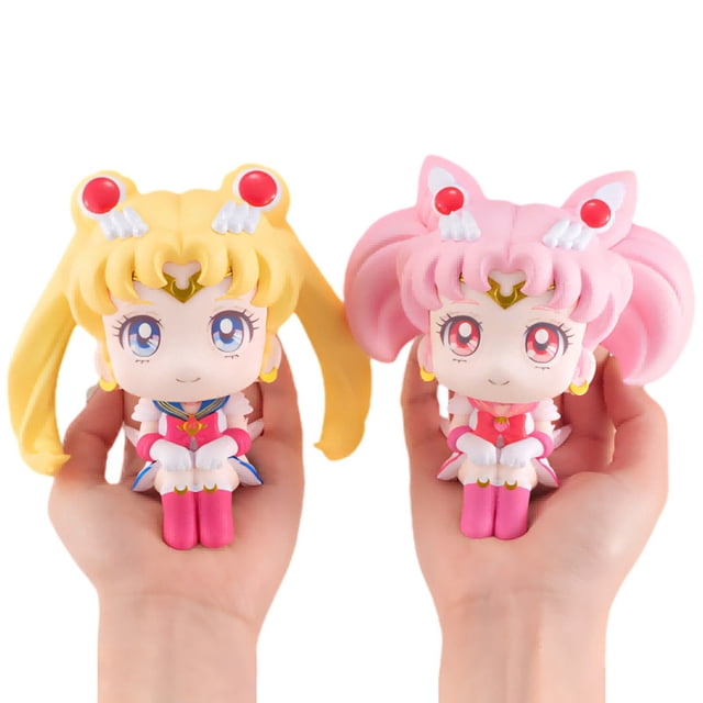 Figura de acción de Sailor Moon para niños, modelo de colección de PVC, Kawaii, Sailor, Mars, Júpiter, Mercury, Venus, versión Q770