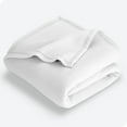 thumbnail image 1 of Bare Home Polar Fleece Bed Blanket - Lightweight - Premium Fleece - Double/Queen, White, 1 of 7