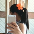 thumbnail image 3 of sunsanly 1 Pair Women Hairpins Bohemia Style Large Flower Decor Hair Clips Bright Color Hair Pins Sea Beach Hair Accessories, 3 of 8