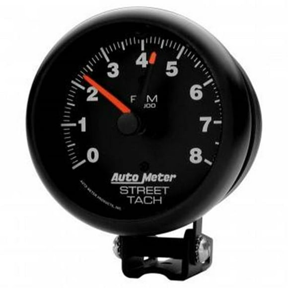 Auto Meter 2894 Performance Street 8000 Rpm Black Tachometer - 3.75 in.