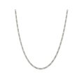 thumbnail image 1 of Figaro Chain Necklace in Sterling Silver 18 Inches (2.85mm), 1 of 5