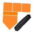 thumbnail image 2 of Vsenkes Baseball Softball Base Baseball Accessories for Backyard Game Indoor Outdoor Orange, 2 of 9