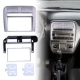 thumbnail image 4 of Embellecedor De Salpicadero Estéreo, Marco De Radio Larga Vida útil Fácil De Instalar Resistente Para Reemplazo Para Fiat Punto/Linea Cergrey CD Panel Fascia, 4 of 8