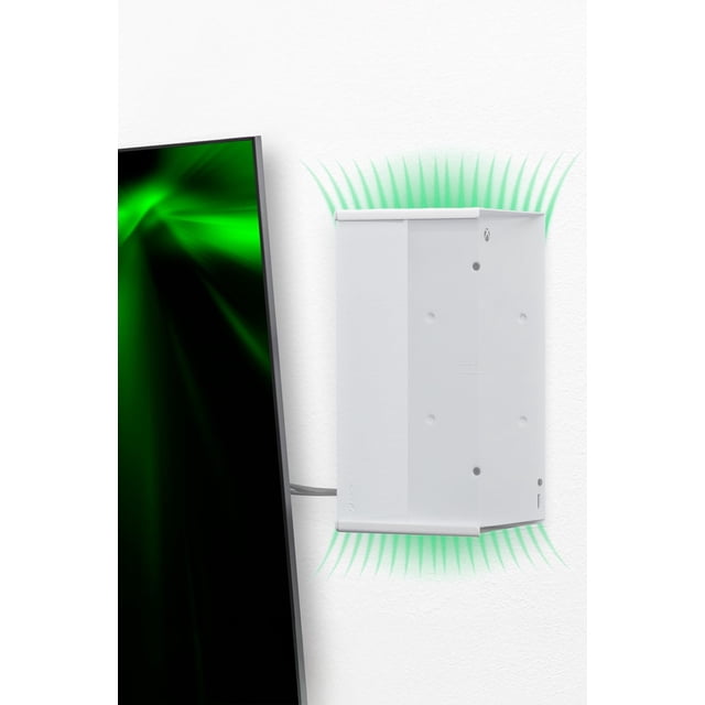 Soporte de pared HideIt para Xbox Series X White Steel