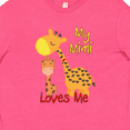 thumbnail image 4 of Inktastic My Mimi Loves Me Giraffe Youth T-Shirt, 4 of 5