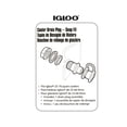 thumbnail image 6 of IGLOO Replacement Triple Snap Drain Plug - White, 6 of 7