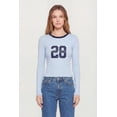 thumbnail image 2 of Women's 28 Graphic Long Sleeve Crew Neck Top, 2 of 4