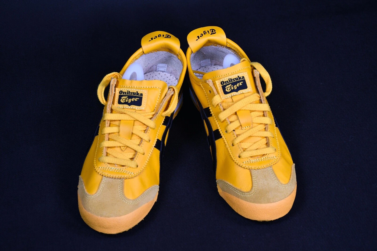 Onitsuka & Tiger Mexico 66 Kill Bill Yellow Black Leather Sneaker
