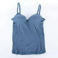thumbnail image 1 of Women‘s Lady Modal Bra Tank Tops  Adjustable Strap Built In Bra Padded Self Mold Bra Tank Tops Camisole, 1 of 2