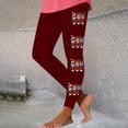 thumbnail image 3 of Iyufng Christmas Leggings for Women Plus,Fashion Casual Christmas Printed Yoga Leggings Graphic Tight Leggings High Waist, 3 of 5
