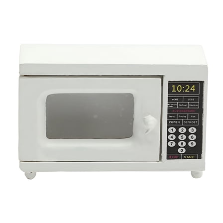 ACDANC Mini House Microwave Oven Vintage Cooking Accessory Ornament