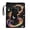 Psychedelic Cat, variant on HELLHERO Book Cover for Women, 11.42 x 8.66 Inch Book Organzoer Holder with Zipper, Classroom Library for Reader, Two Cranes in Mist
