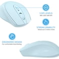 thumbnail image 4 of Wireless Mouse, 2.4G Ultra-thin Low-noise Wireless Mouse, Mouse with USB Receiver, 4 of 7