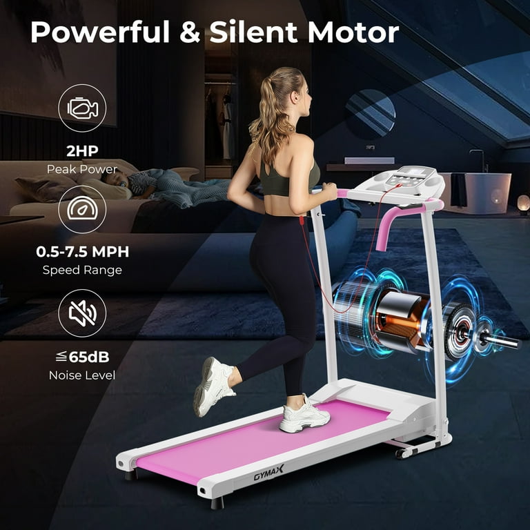 Pink treadmill walmart hotsell